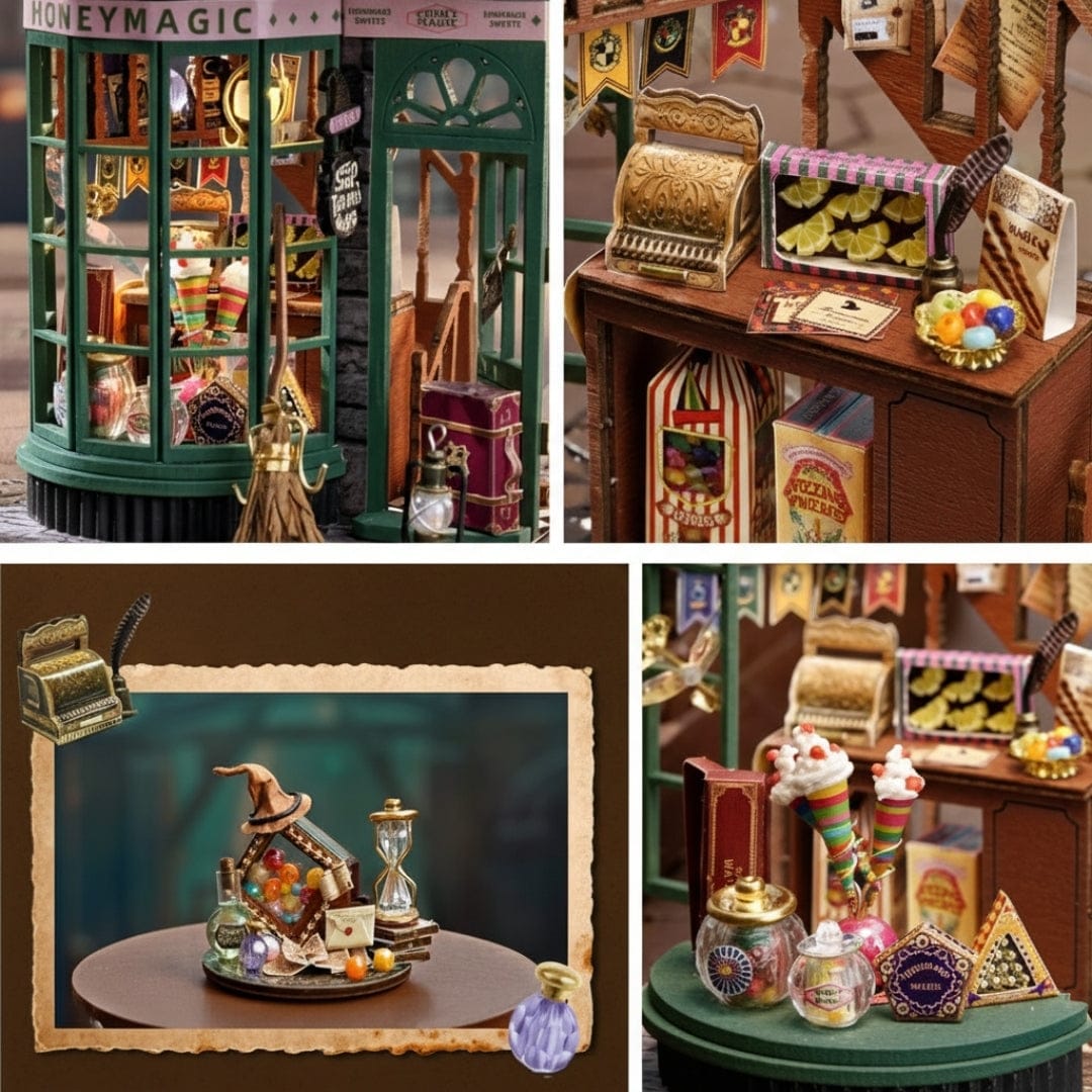 Book Nook Honey Magic Shop (Édition sous cloche)