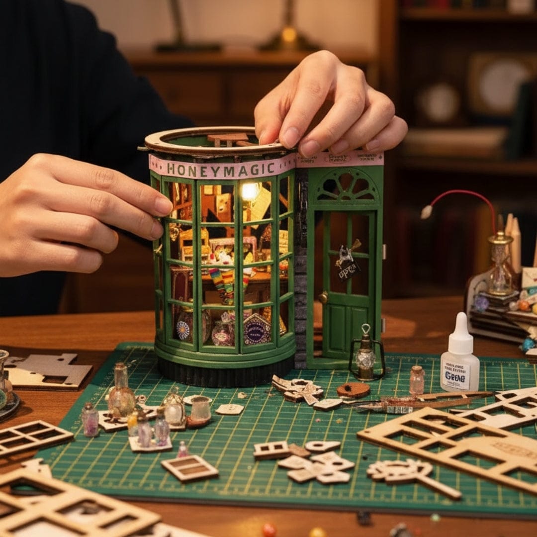 Book Nook Honey Magic Shop (Édition sous cloche)