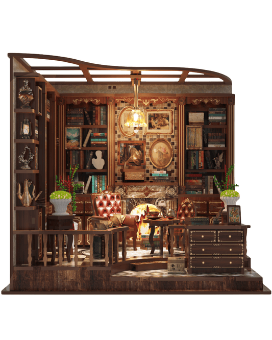 Book Nook Left Bank Study Room - 248 pieces