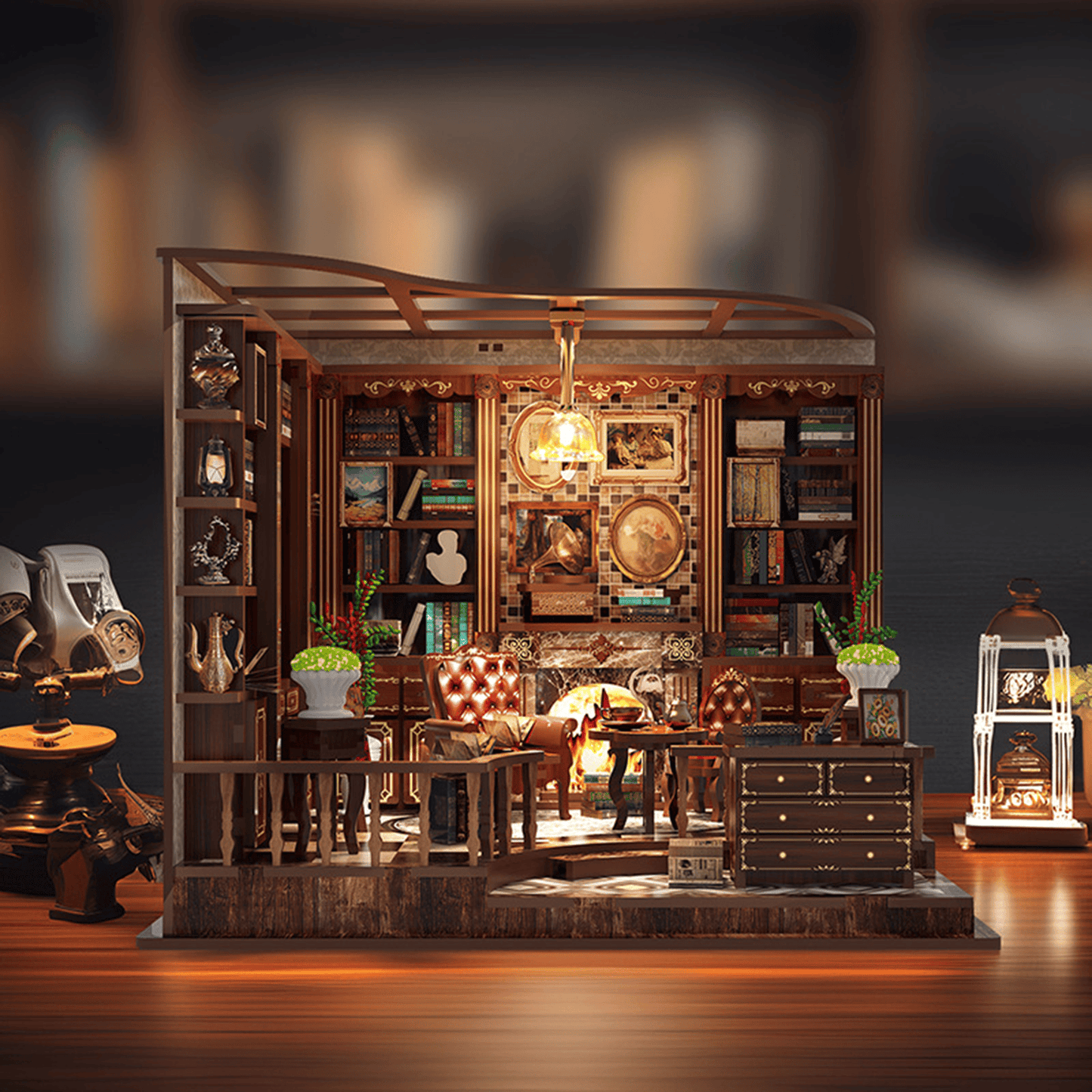 Book Nook Left Bank Study Room - 248 pieces