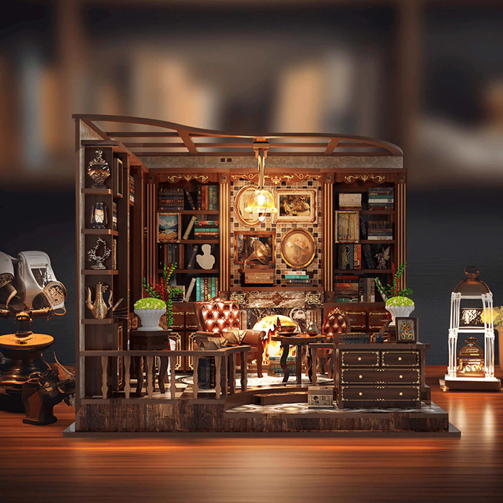 Book Nook Left Bank Study Room - 248 pieces