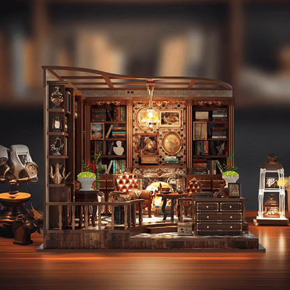 Book Nook Left Bank Study Room - 248 pieces