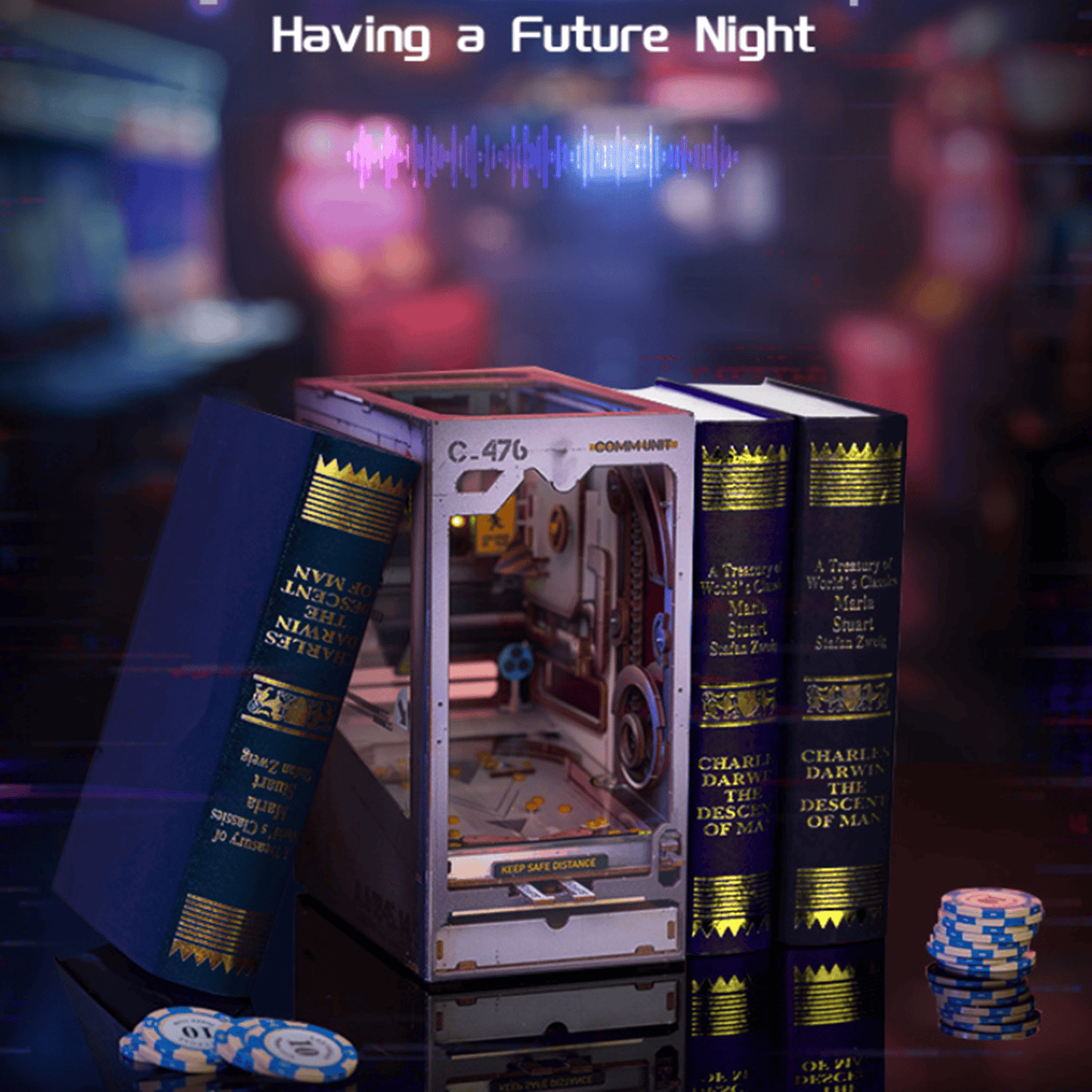 Book Nook Machinery Celebration (Mini Pinball) - 174pcs