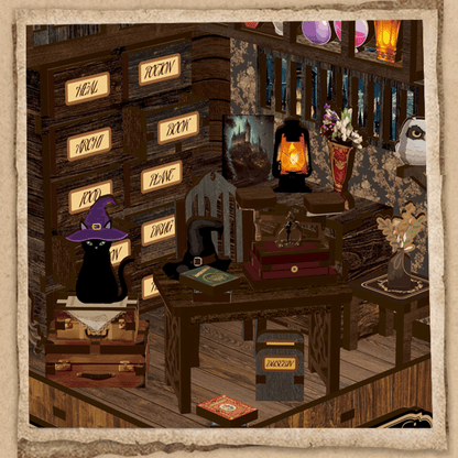 Book Nook Magic Book House (Witch's House) - 149 pcs