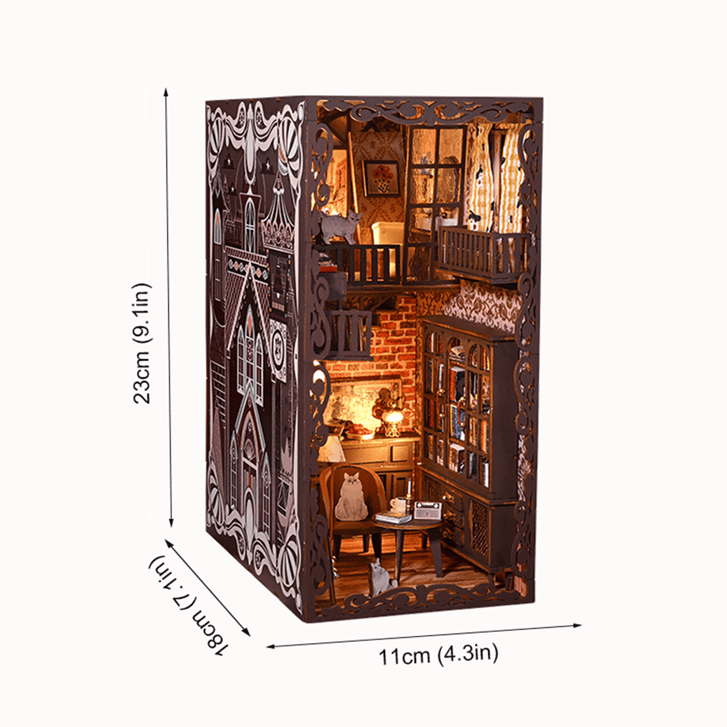 Book Nook N°9 Secret Castle - 258 pcs