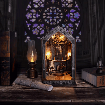 Book Nook Quiet Night Prayer (Gothic Chapel) - 179 pieces