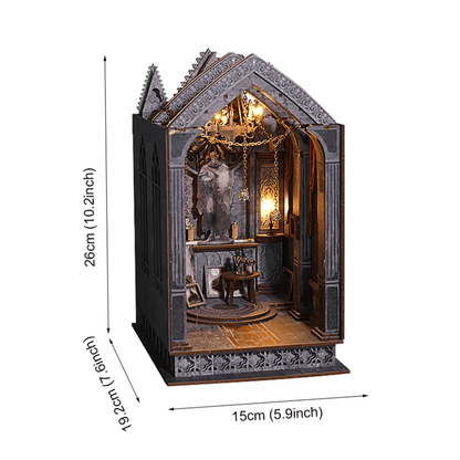 Book Nook Quiet Night Prayer (Gothic Chapel) - 179 pieces