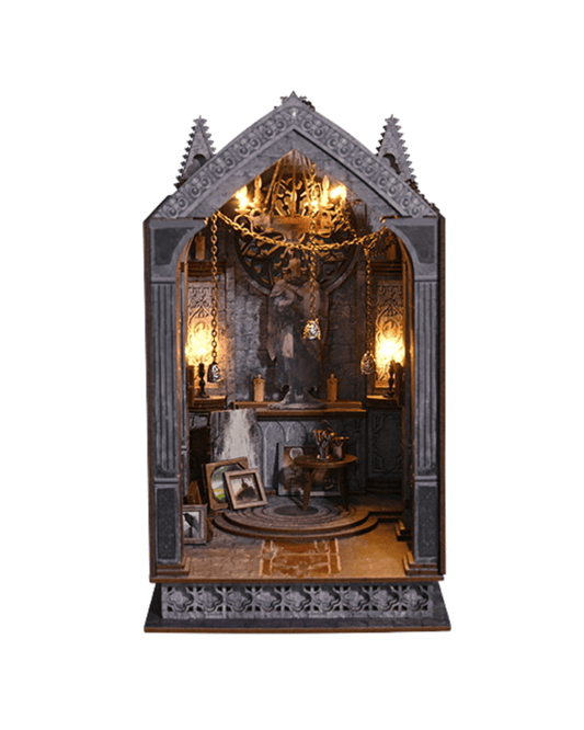 Book Nook Quiet Night Prayer (Gothic Chapel) - 179 pieces