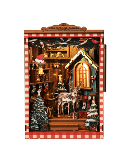 Book Nook Snow Realm Wei Pavilion (Snow Kingdom) - 161 pcs