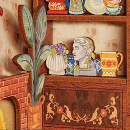 Book Nook Squirrel Collector (with squirrel) - 204 pieces