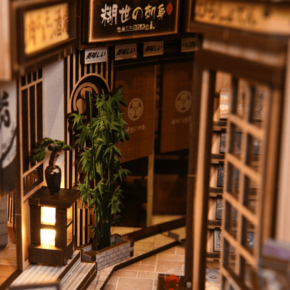 Book Nook The Alley Waiting for the Cat (Japanese street) - 280 pcs