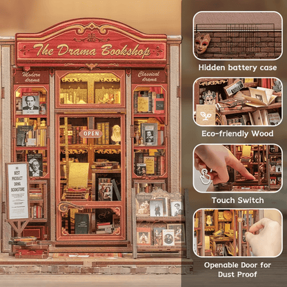 Book Nook The Drama Bookshop (253 pieces)
