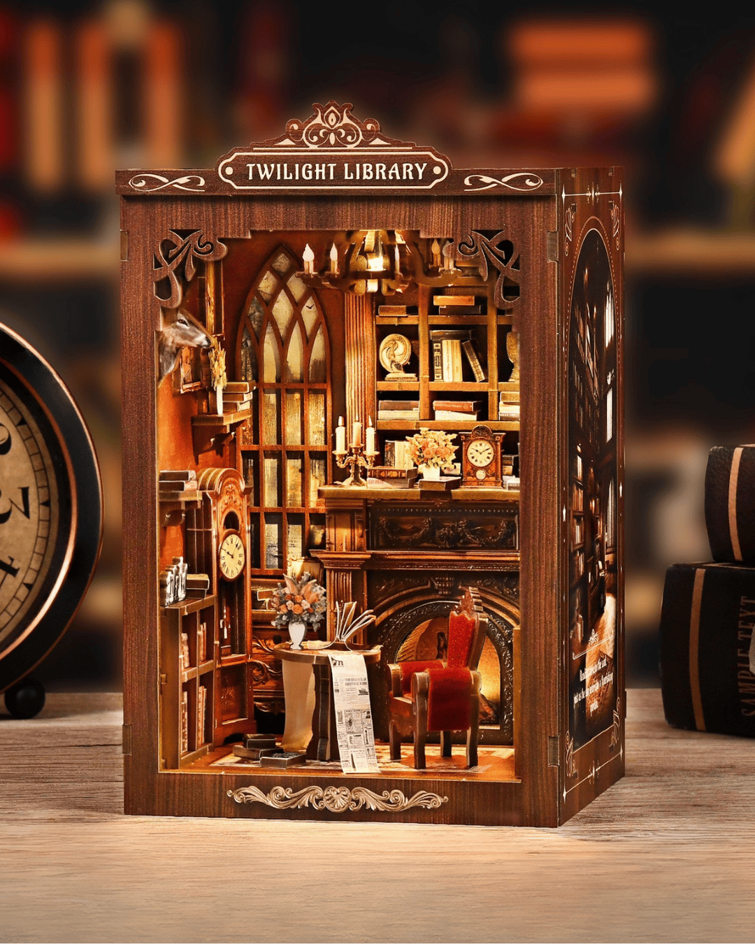 Book Nook Twilight Library - 194 pcs