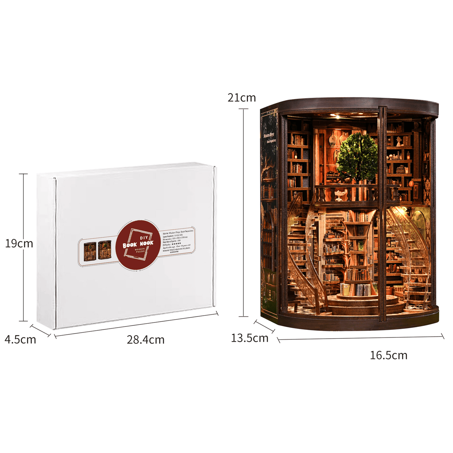 Book Nook Wisdom Rings Book Repository - 356 pieces