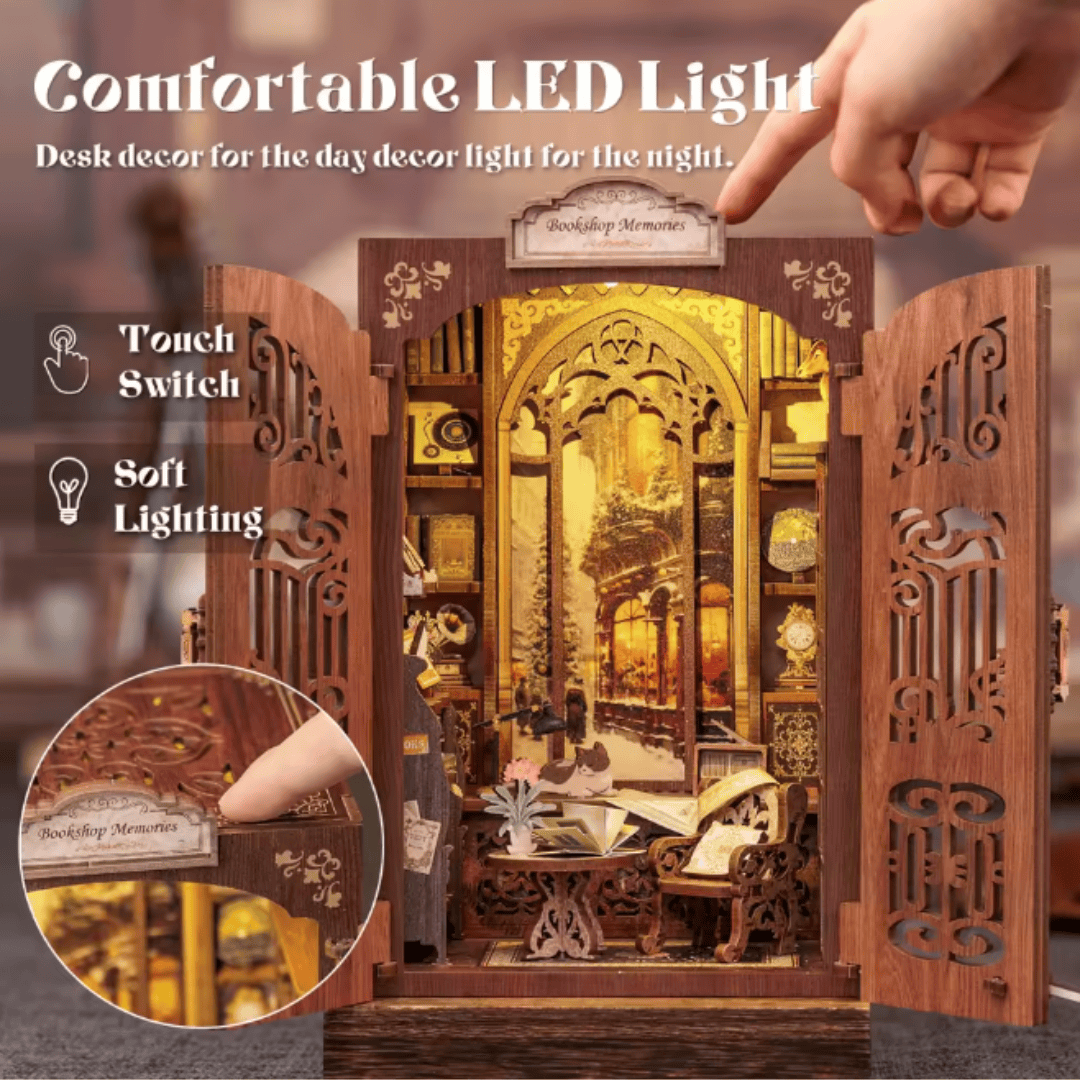 Bookshop Memories - DIY Miniature House Kit