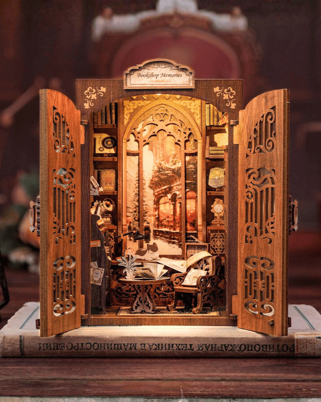 Bookshop Memories - DIY Miniature House Kit