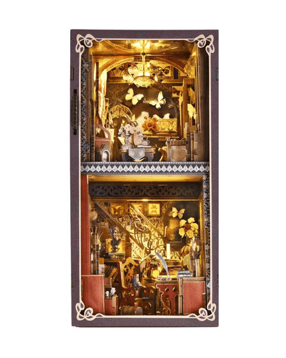 Butterfly Collection Room Book Nook - front view