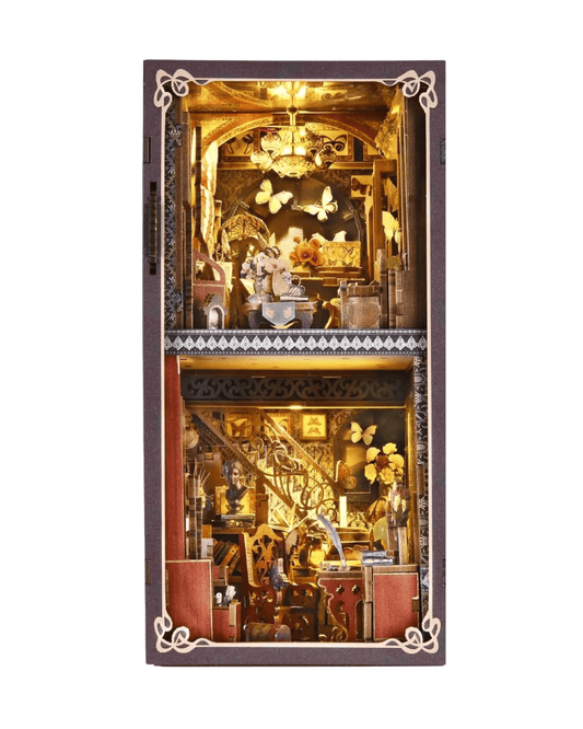 Butterfly Collection Room Book Nook - front view