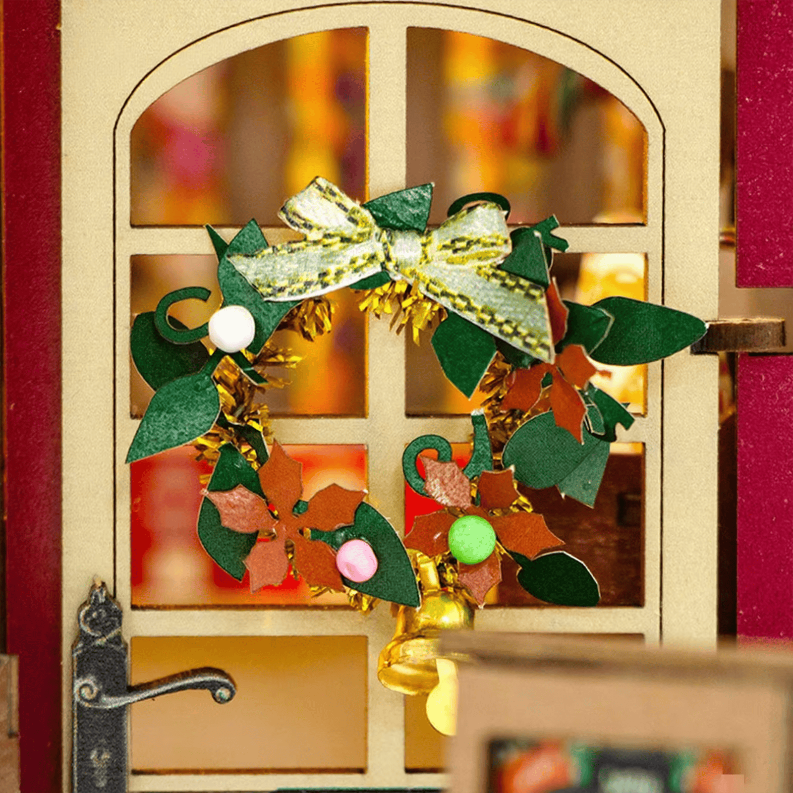 Candy House Miniature House - Christmas Shop | 213 pcs