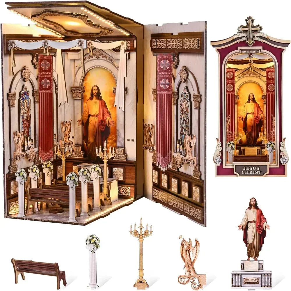 Cathedral Book Nook - kit accessories