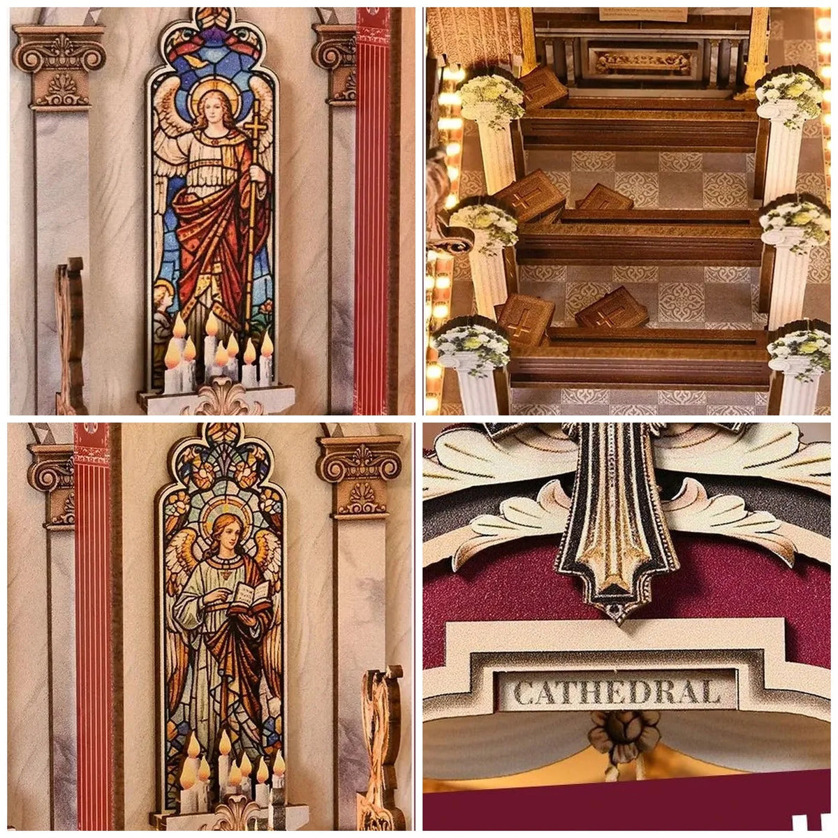 Cathedral Book Nook - product details