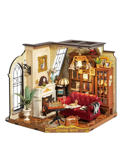 Catherine's Living Room Book Nook - front view