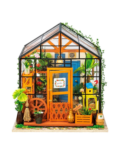 Cathy's Flower House Book Nook - front view