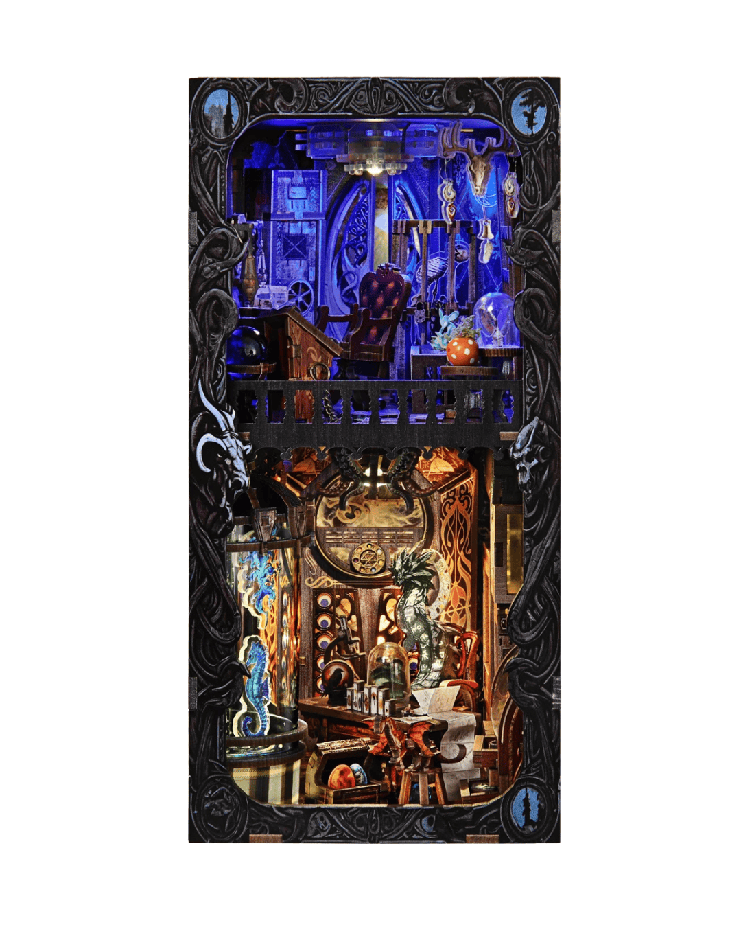 Chamber of Exotic Beasts Book Nook - 305 Pieces