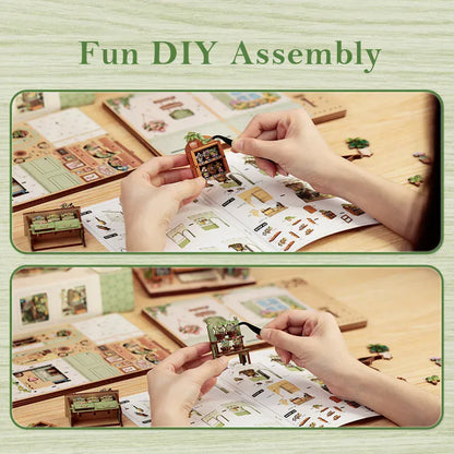 Champs-Élysées Florist Book Nook Kit - 199 pieces