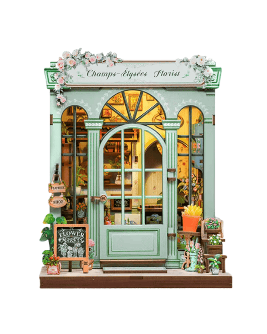 Champs-Élysées Florist Book Nook Kit - 199 pieces