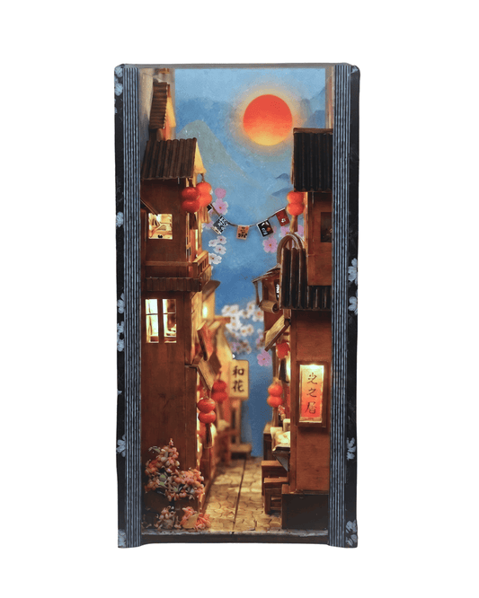 Cherry Blossom Alley Book Nook - front view