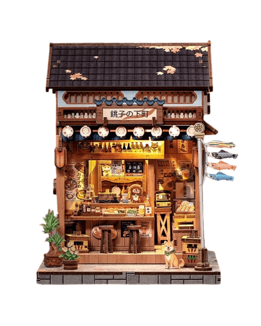 Japanese bar-restaurant DIY Miniature House Kit