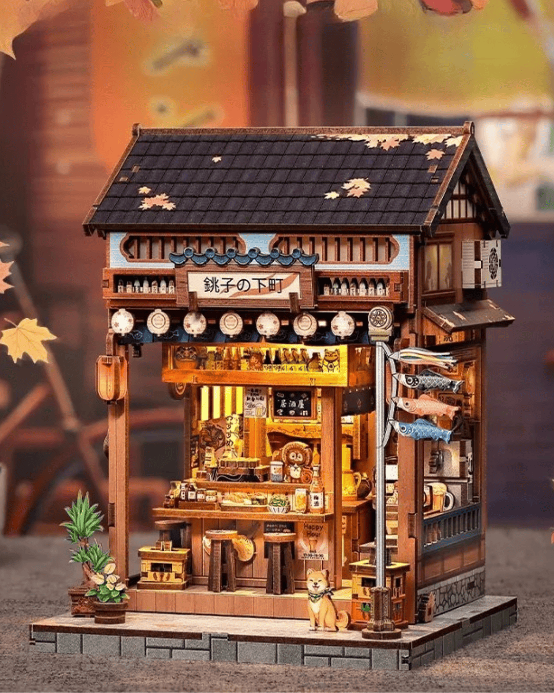 Japanese bar-restaurant DIY Miniature House Kit