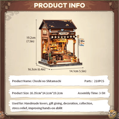 Japanese bar-restaurant DIY Miniature House Kit