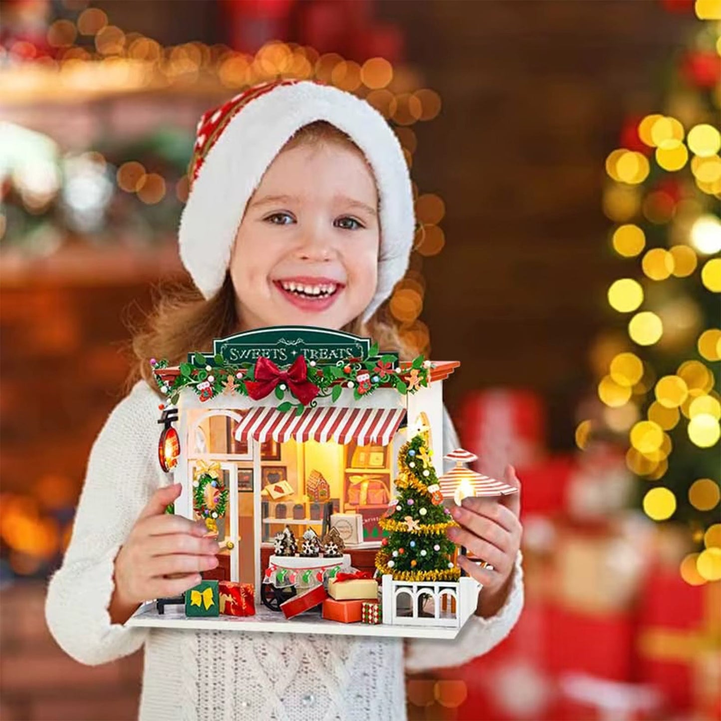 Christmas Sweets Treats Miniature House - 168 pcs