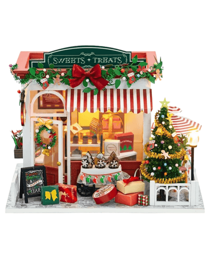 Christmas Sweets Treats Miniature House - 168 pcs