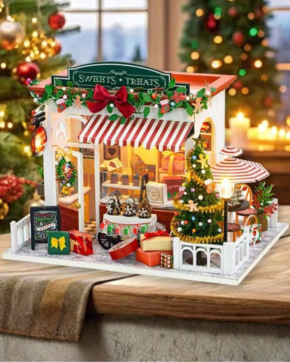 Christmas Sweets Treats Miniature House - 168 pcs