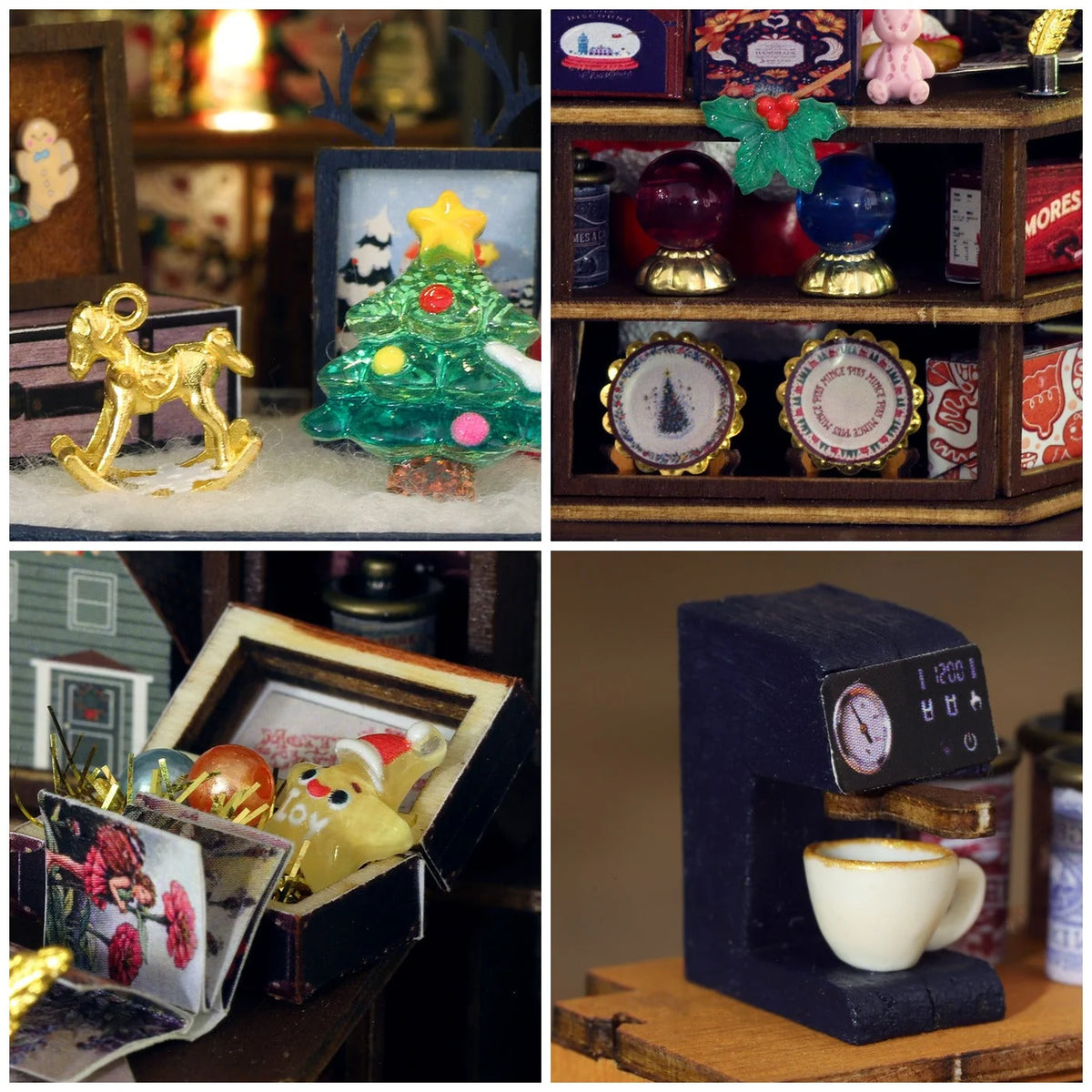 Christmas Wonderland Book Nook - product details
