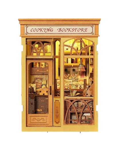 Cooking Bookstore Book Nook - front view