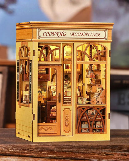Cooking Bookstore Book Nook - side view