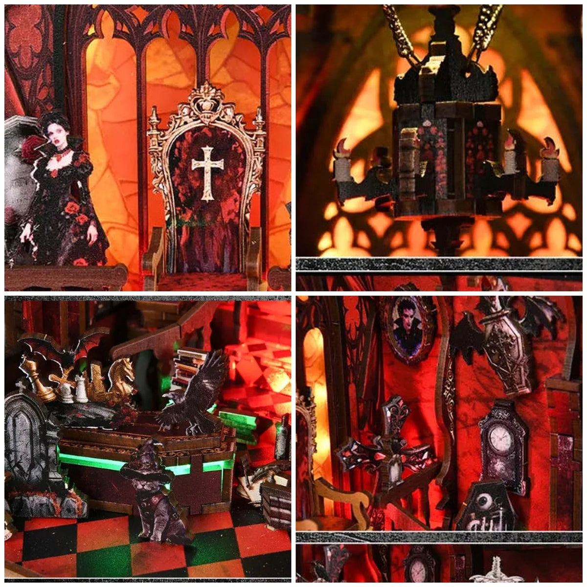 Dark Castle Book Nook - product details