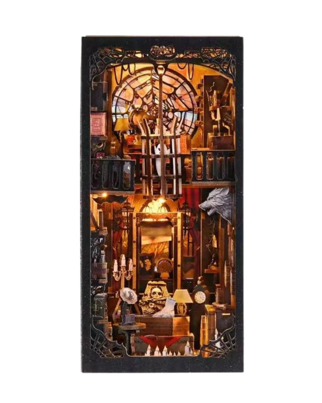 Dark Family Book Nook - front view