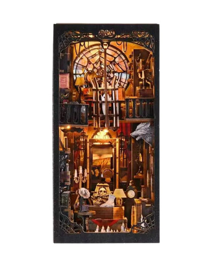 Dark Family Book Nook - front view