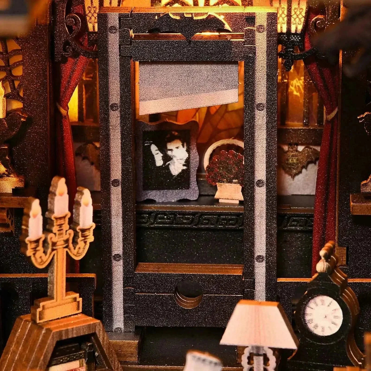 Dark Family Book Nook - guillotine