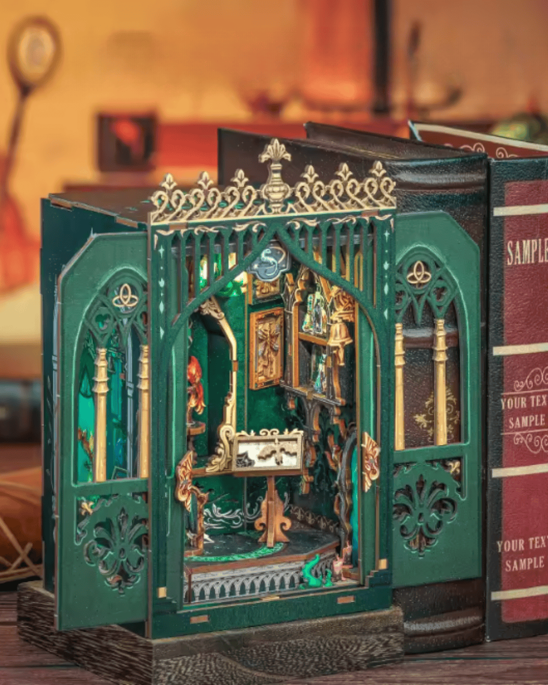 Darkness Herbarium Magic Book Nook Kit