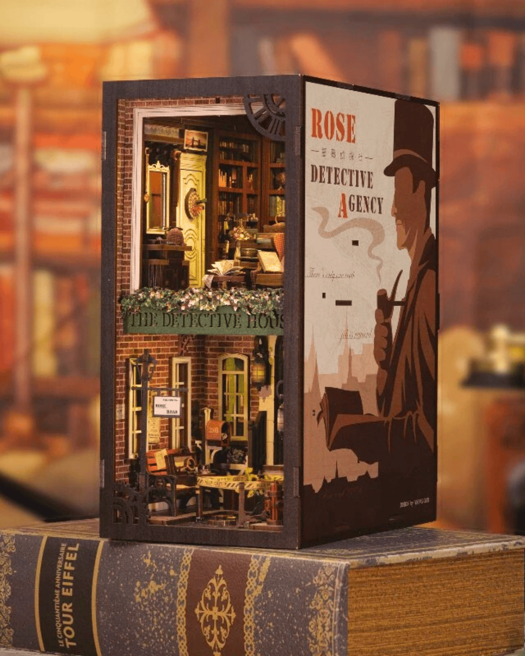Sherlock Holmes House in Book Nook Kit