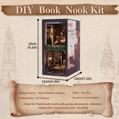 Sherlock Holmes House in Book Nook Kit