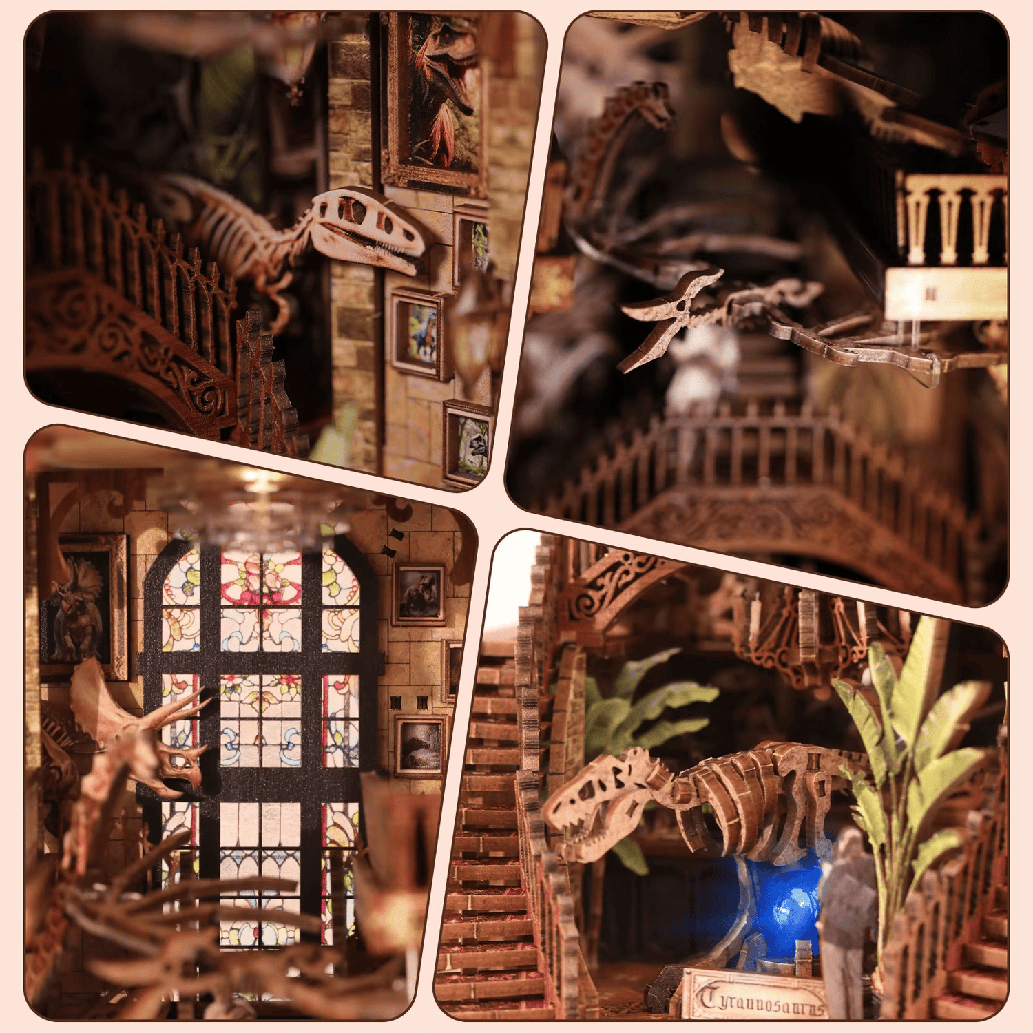 Dinosaur Museum Book Nook product details