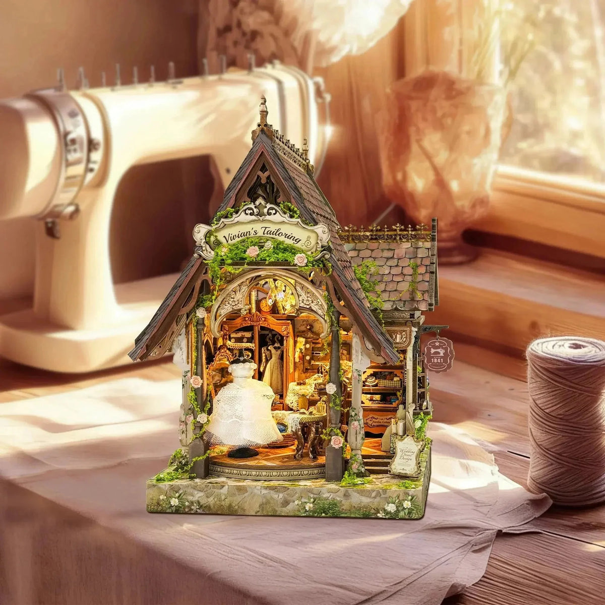 Dream Dress Studio Book Nook - sewing room