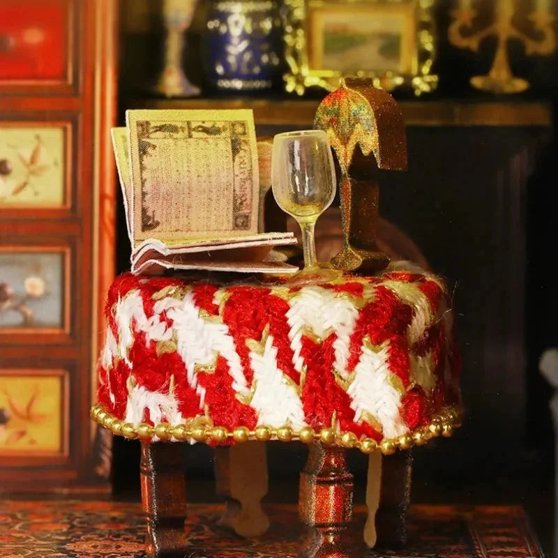 Eltz Castle Book Nook - side table